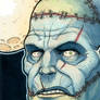 Halloween Sketch Card Day 7: Frankenstein