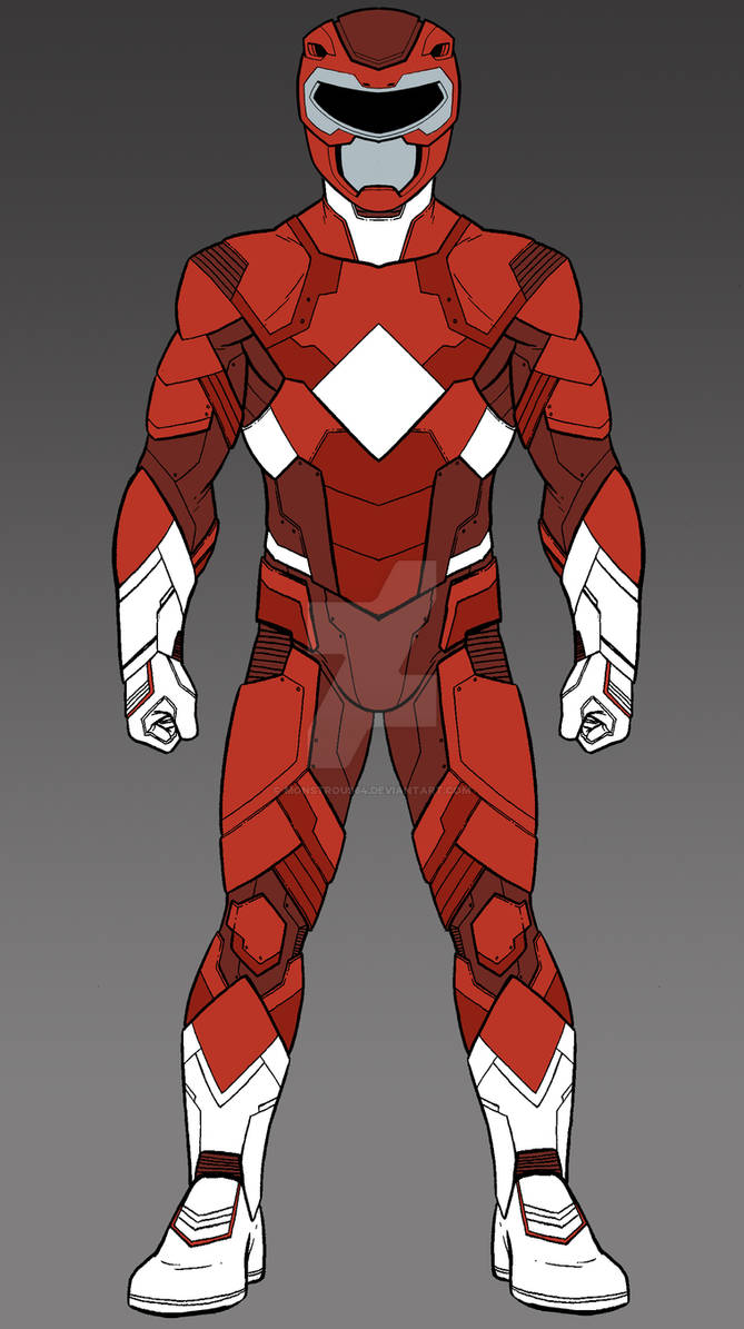 Red M Rng MMPR Red Ranger Concept by monstrous64 on DeviantArt
