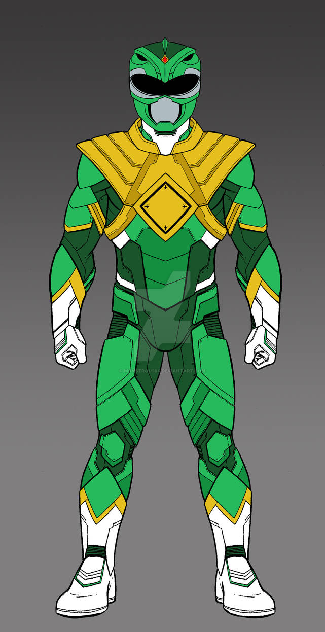 MMPR Green Ranger Concept Complete by monstrous64 on DeviantArt