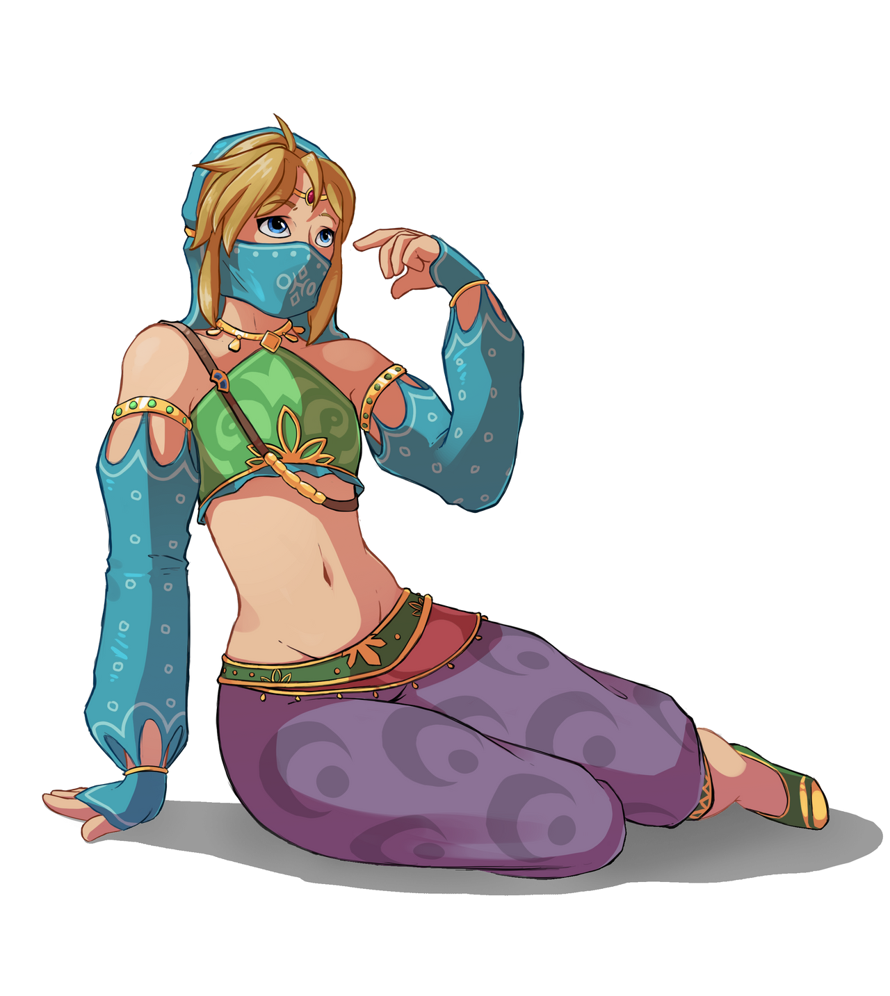 Gerudo Outfit Link [Breath of The Wild]