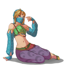 Gerudo Outfit Link [Breath of The Wild]