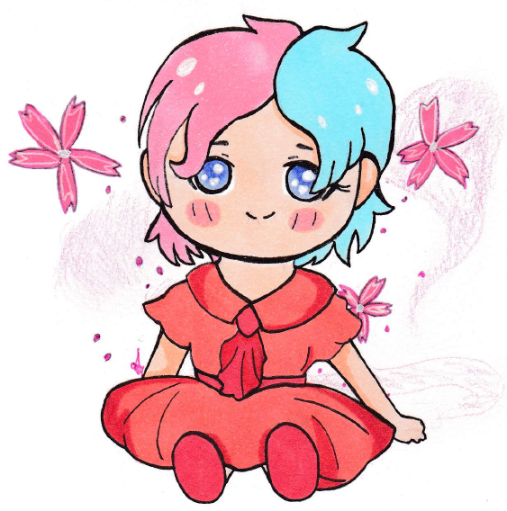 Gift art : Pink~~ flowers