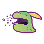 Gulpin Using Belch by PluivantLaChance