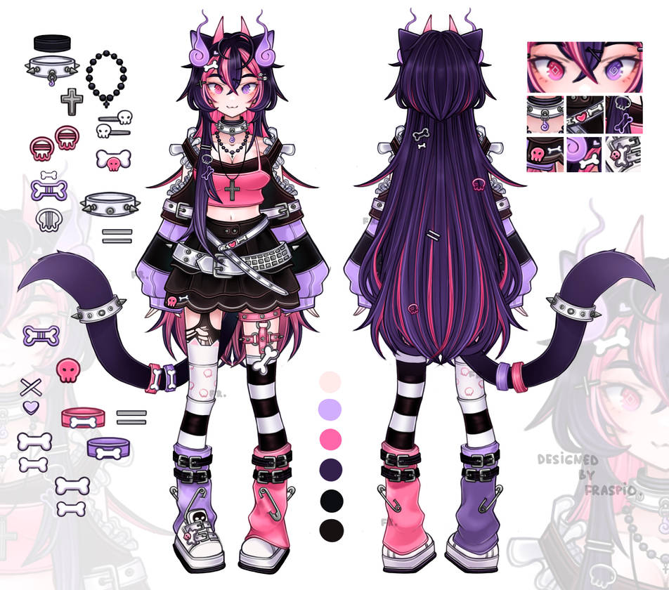 character design commission by fraspio on DeviantArt