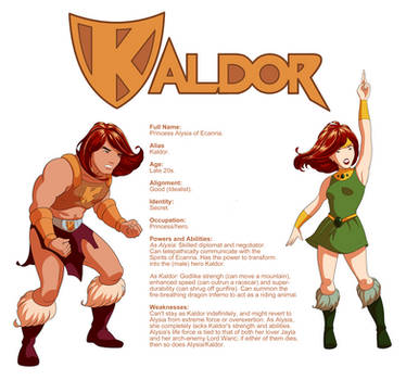 Superhero Profile: Kaldor