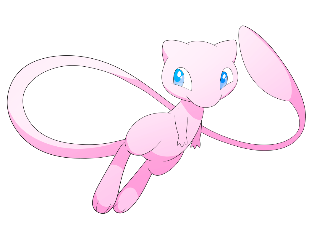 Random Pokemon: Mew by DinaMNealey on DeviantArt