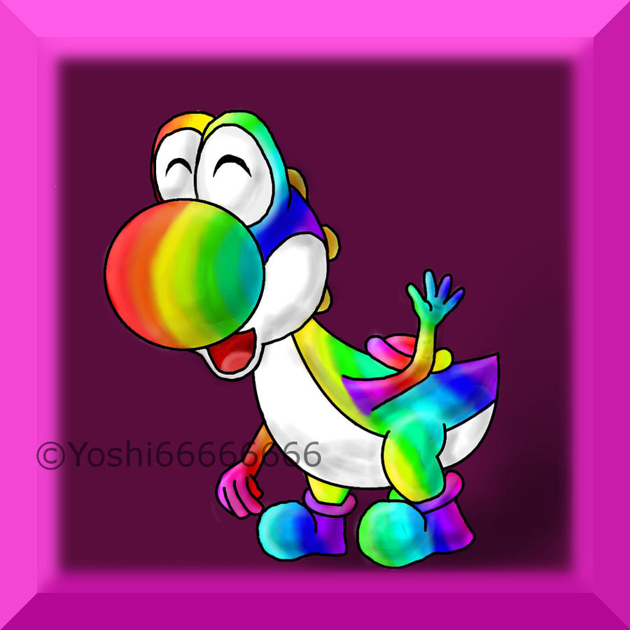 Rainbow Yoshi