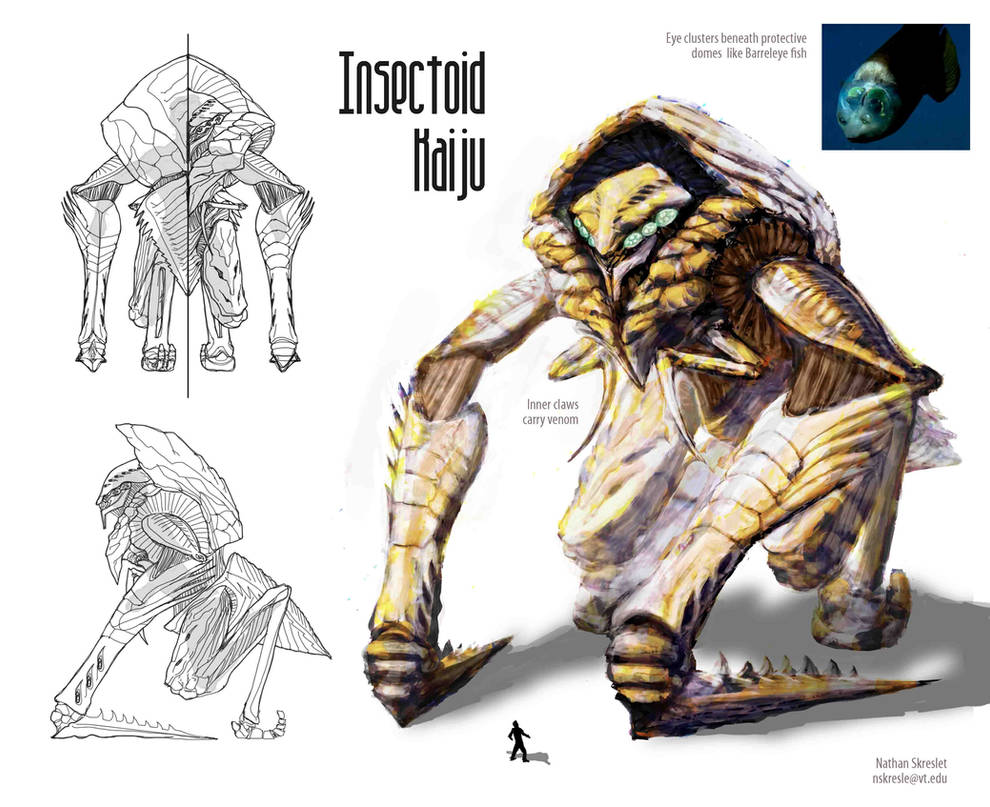 Kaiju Insect Kaijudesign by gntlemanartist on DeviantArt