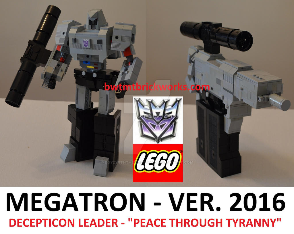 G1 Lego Megatron by boyzwiththemosttoyz on DeviantArt