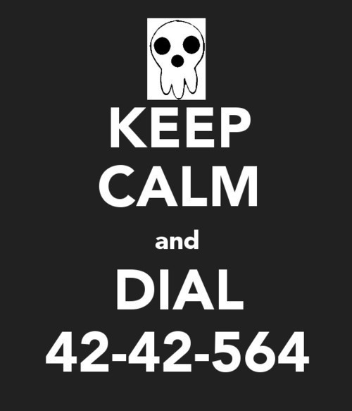 Keep calm and dial 42-42-564