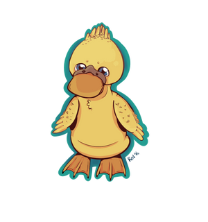 Duck-thing doodle