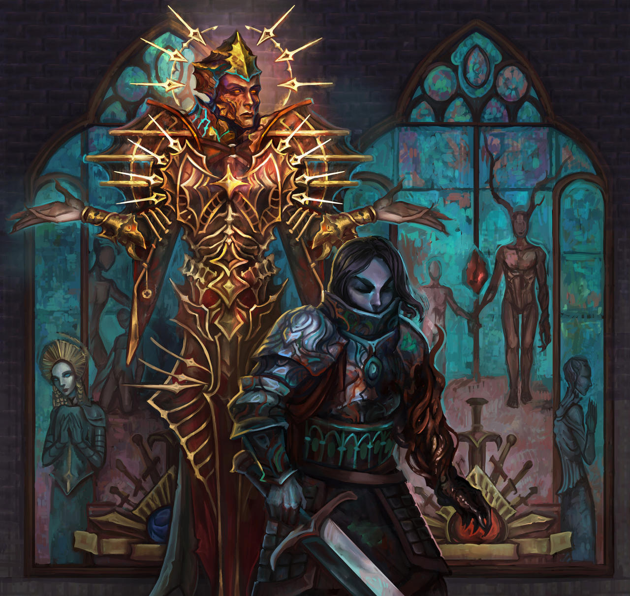 Diabolic reflection by Evivan on DeviantArt