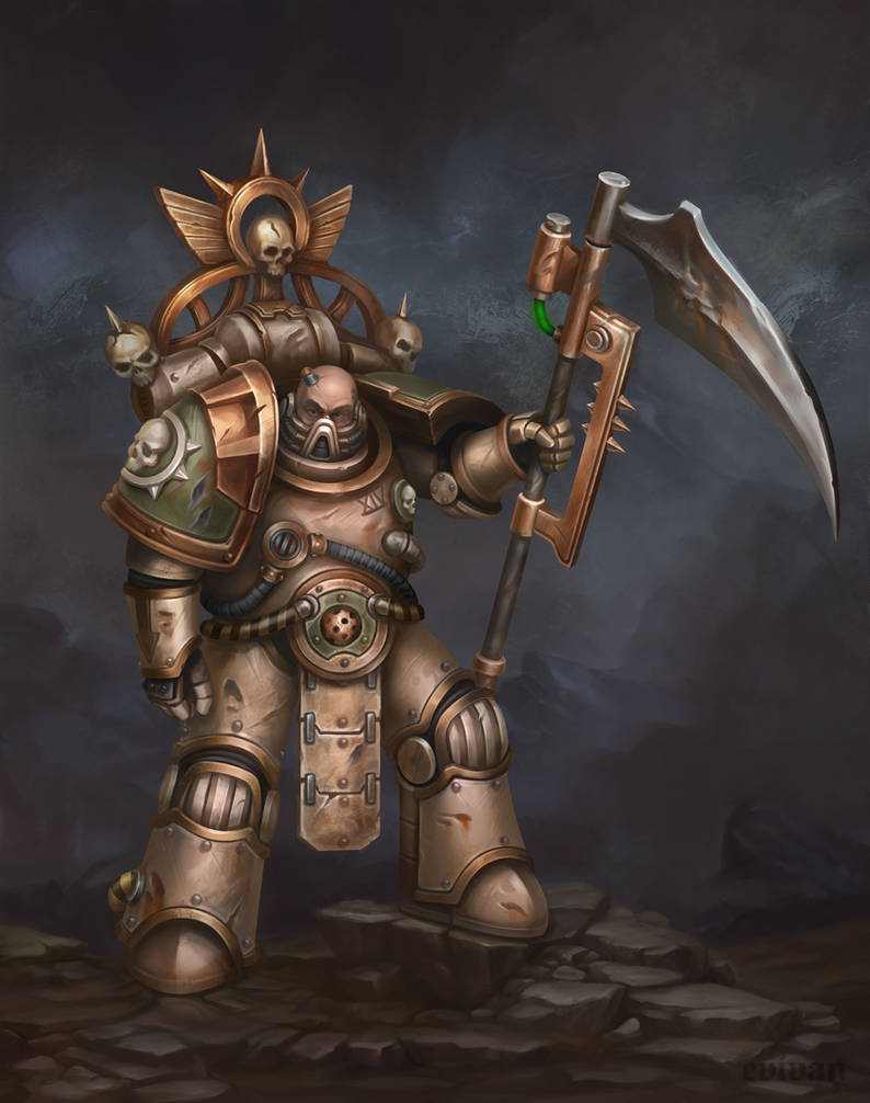 Death Guard Legion Praetor By Evivan On DeviantArt death-guard-legion-praetor-by-evivan-on-deviantart