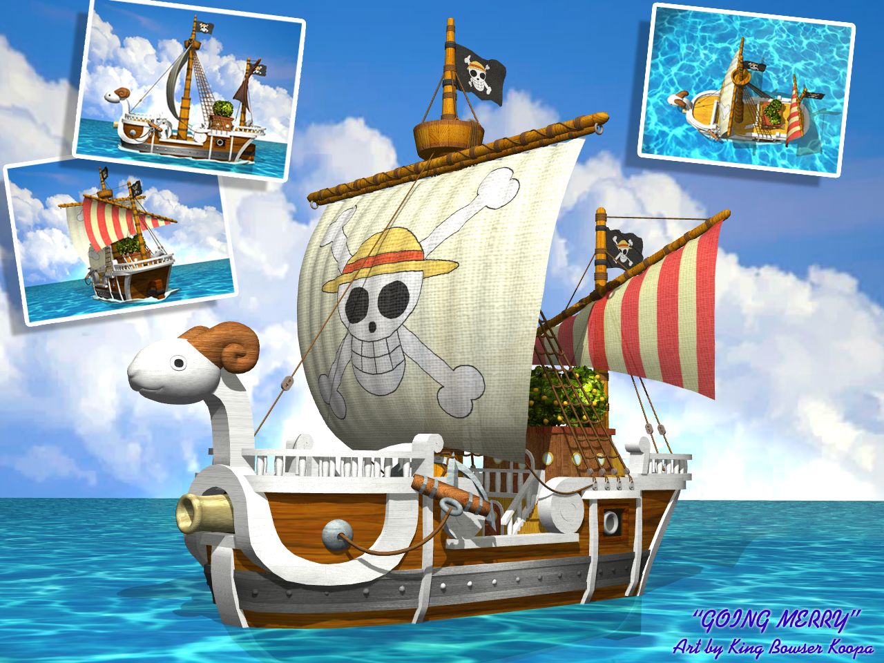 Going merry - One piece by JefdasTreta on DeviantArt