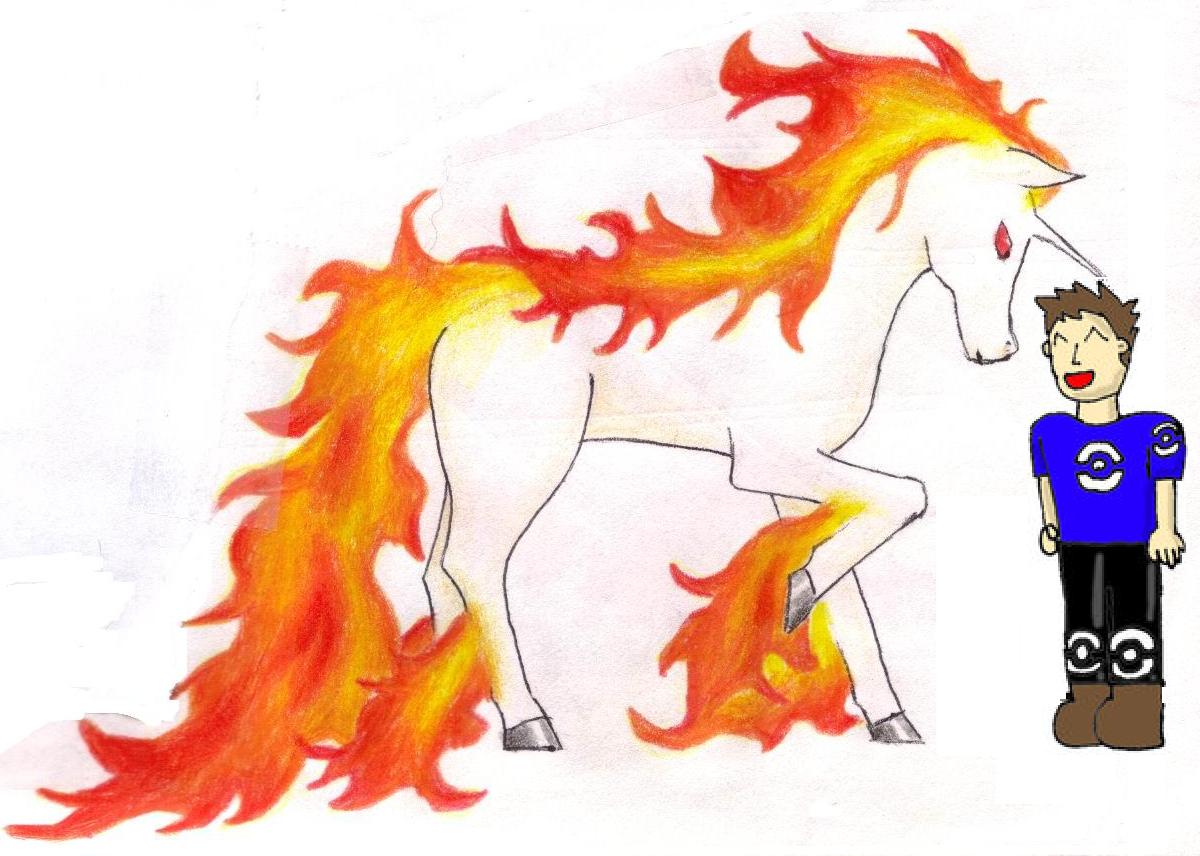 Rapidash, before...