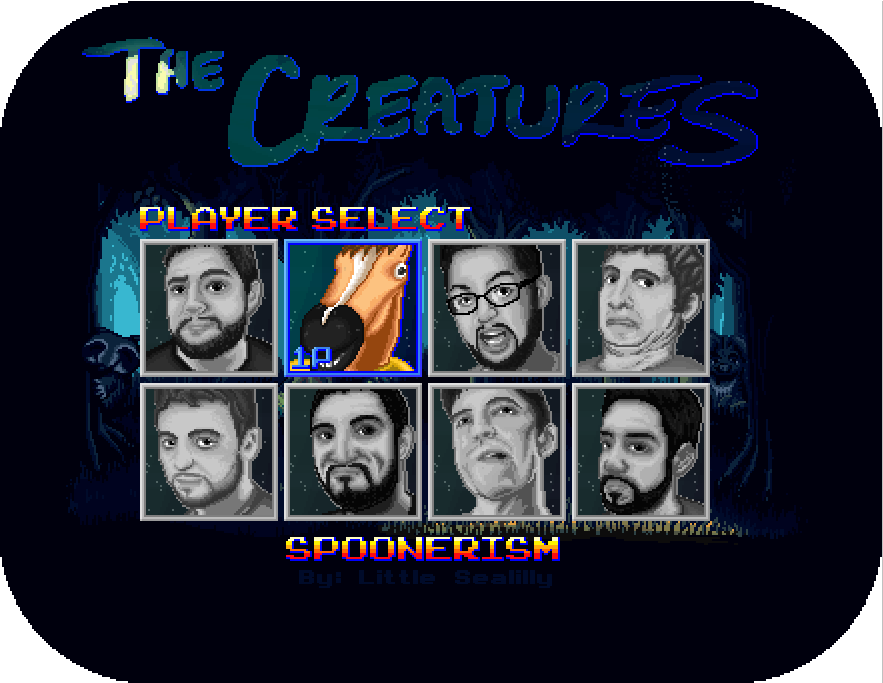 Creatures Pixelart Shirt nr. 2: Sp00nerism