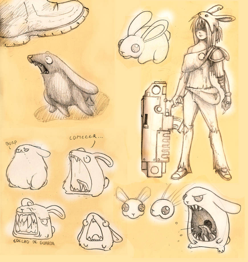 WARNIG: mutant bunnies by MysteryOne617 on DeviantArt