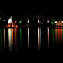 udaipur lake palace at night