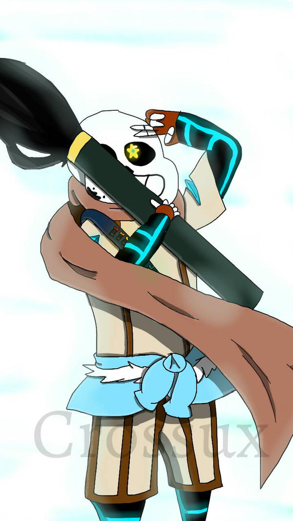 Ink!Sans by Crossux0506 on DeviantArt