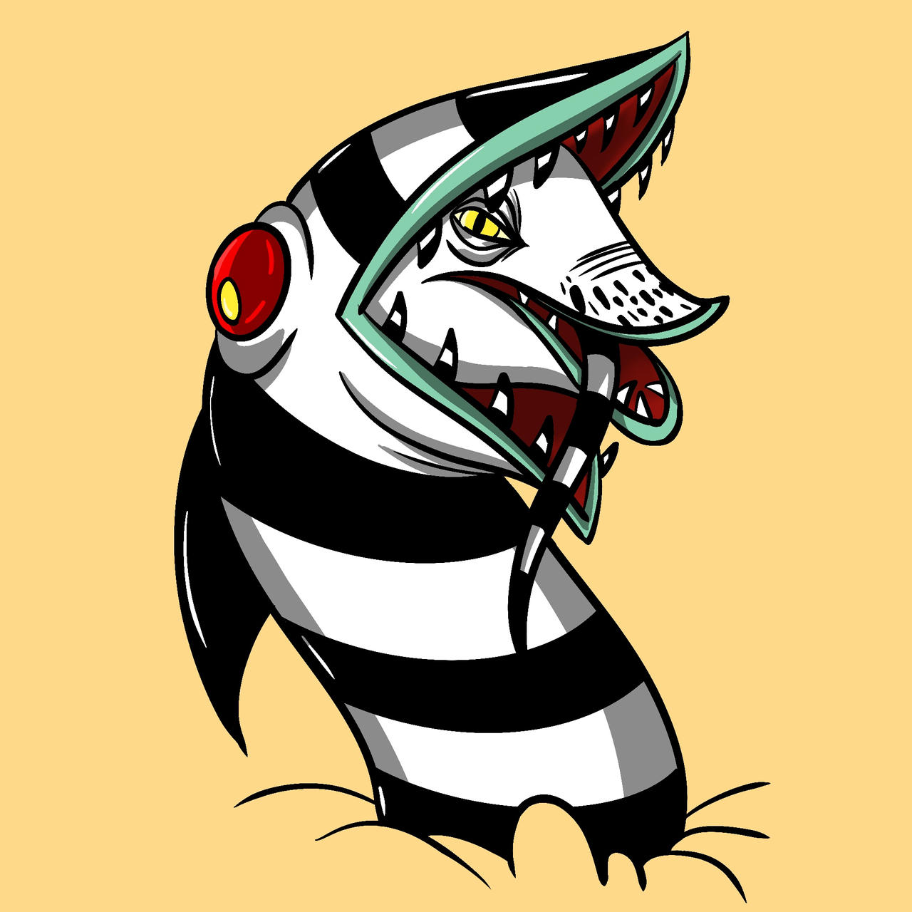 Beetlejuice Doodle The Sandworm By Lelandp13 On DeviantArt beetlejuice-doodle-the-sandworm-by-lelandp13-on-deviantart