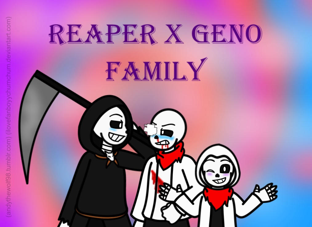 The sketchy Unuverse — 3C Geno and Reaper please >.<