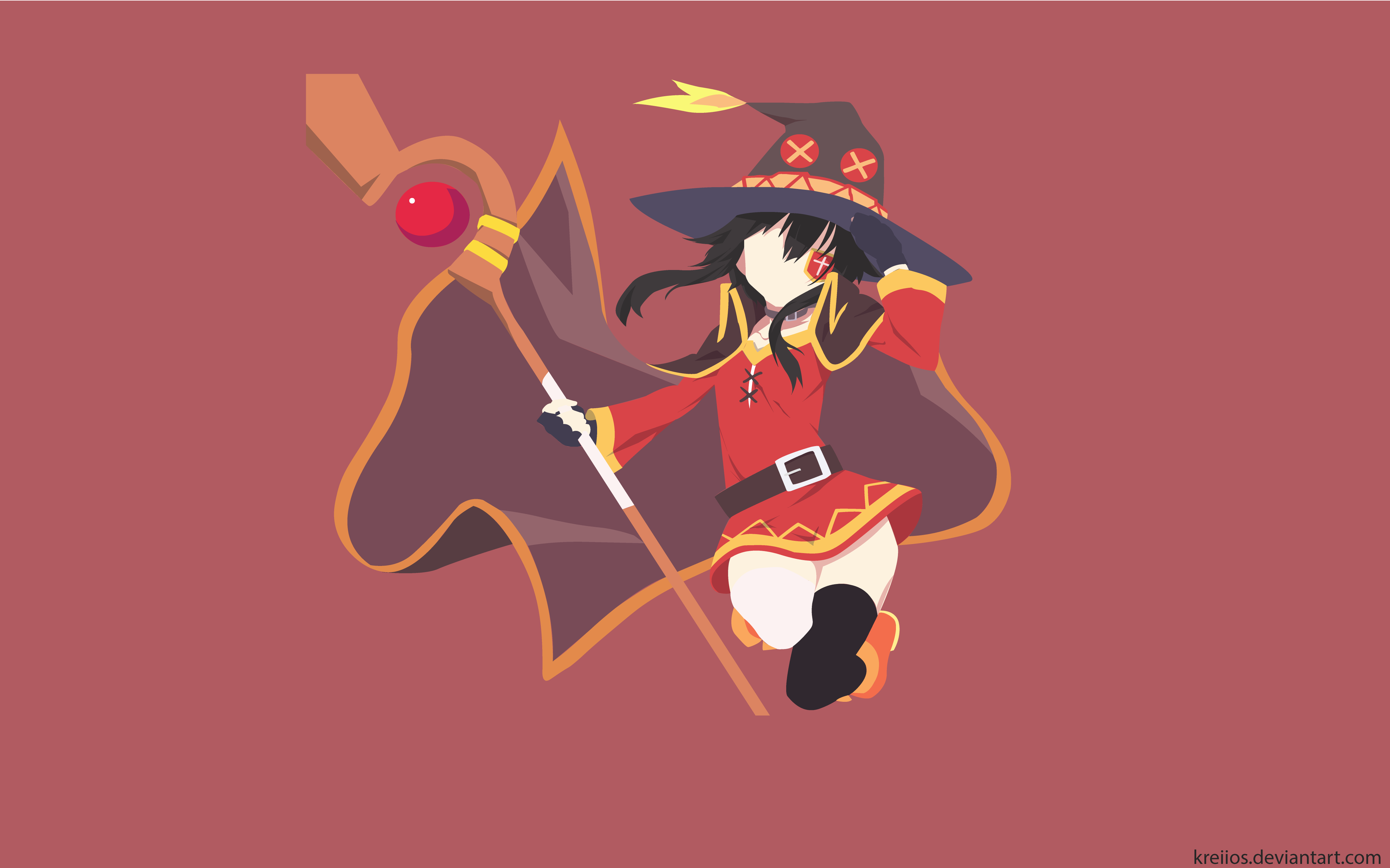 Megumin - Kono Subarashii Sekai ni Shukufuku wo! by Heatseeker96 on  DeviantArt