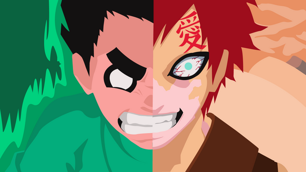 Gaara Vs Rock Lee