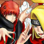 -Sasori and Deidara- Colored