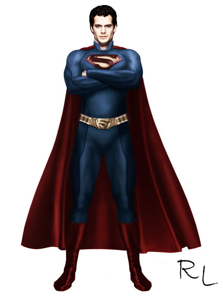 Henry Cavill Man of Steel costume by haseeb312 on DeviantArt