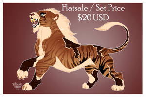 Feline Adoptable [OPEN] Flatsale Set Price by Wilnuk