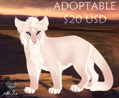 Albino Lion Adoptable [OPEN] by Wilnuk