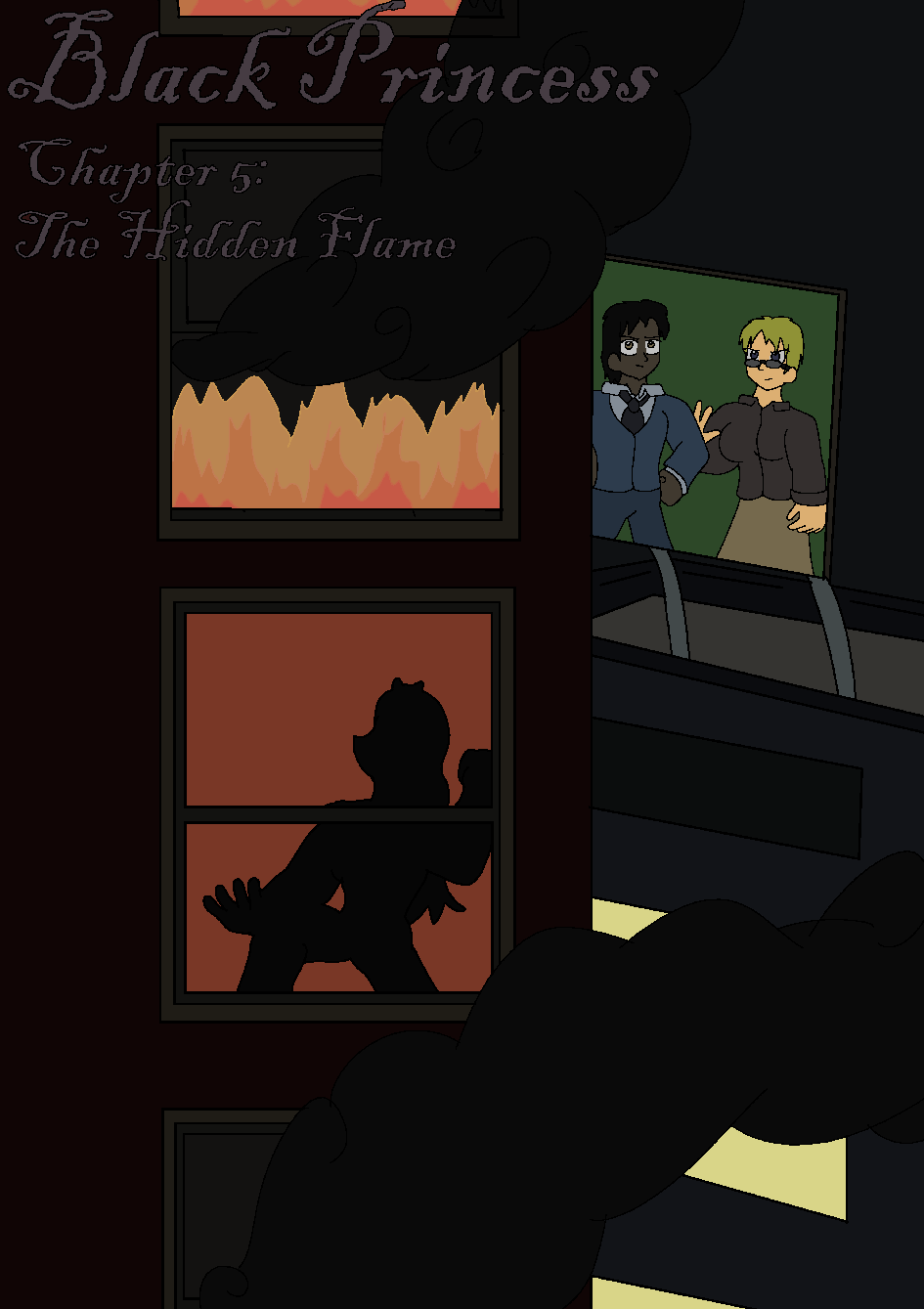 The Hidden Flame- Cover