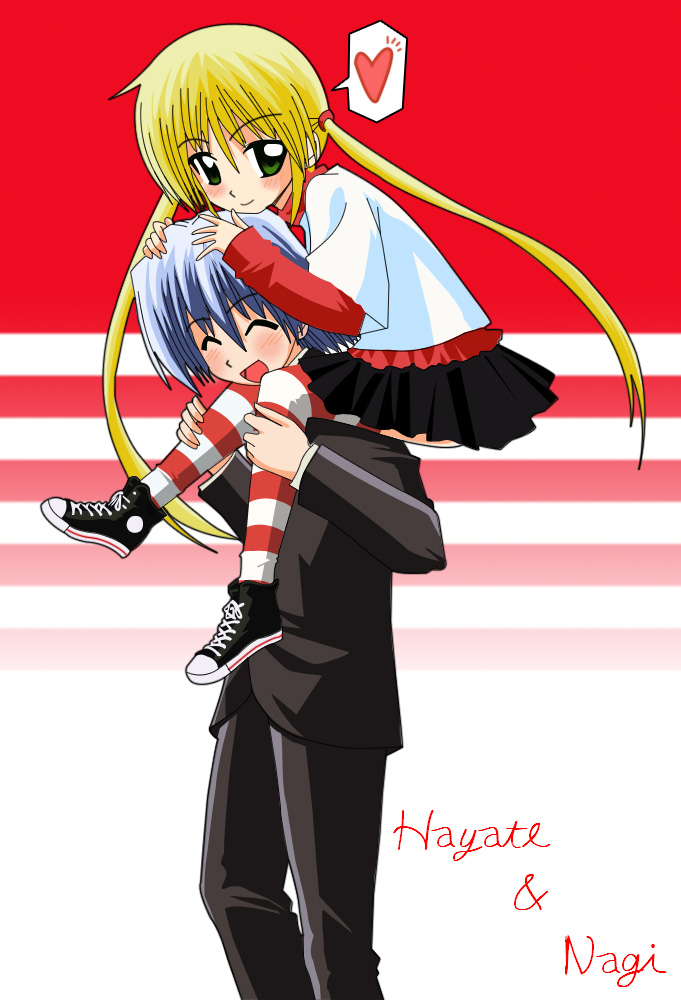 Hayate and Nagi v2.o by LxTrix on DeviantArt