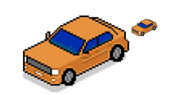 Isometric car