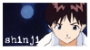 Eva: Shinji Stamp by godlessmachine