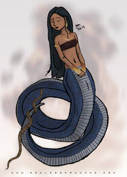 Naga by godlessmachine