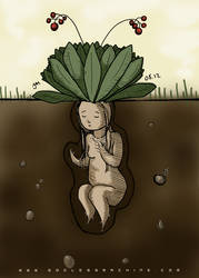 Plant Girl by godlessmachine