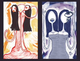 duality, parts one and two by godlessmachine