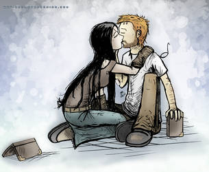 Kiss Kiss Kiss by godlessmachine