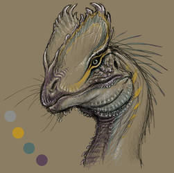 Dilophosaurus 2020 sketch