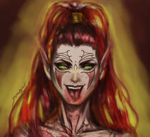 Aurora Portrait