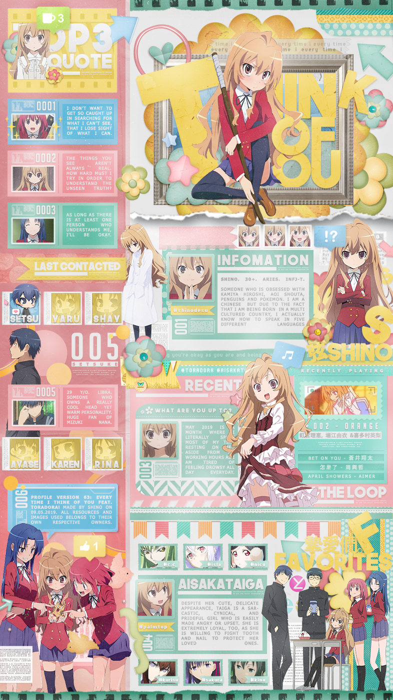 Shigatsu wa Kimi no Uso layout for MAL by Hahaido on DeviantArt