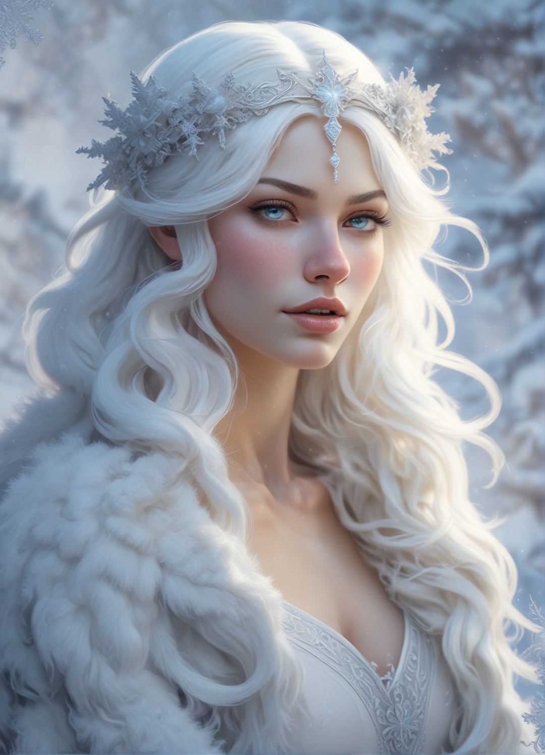 Snow Princess Design Snow princess by spacesquirrelqueen on DeviantArt