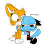 Nelson whimpers for Bellai the fox.