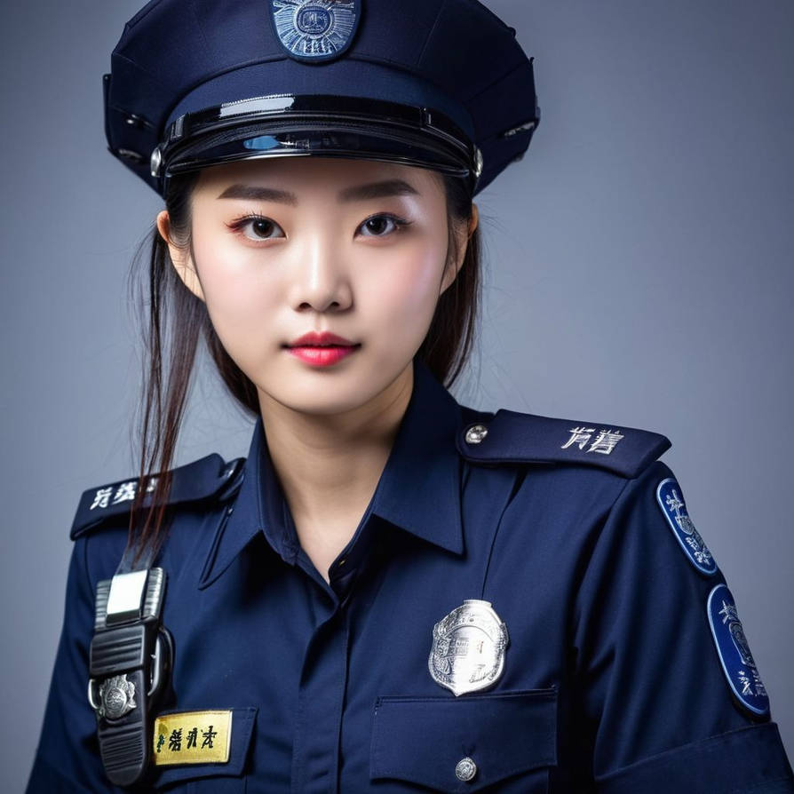 Chinese Girl Police by kuderek37 on DeviantArt