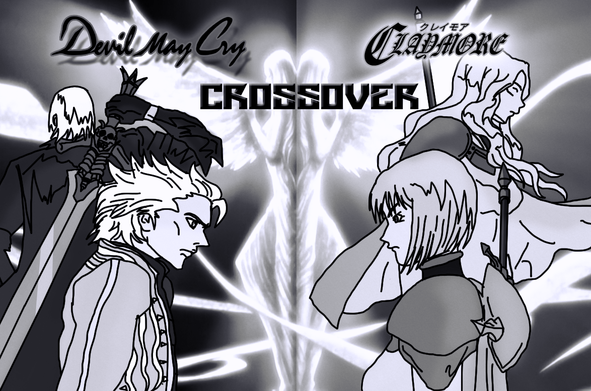 Devil May Cry VS Claymore Fan Comic cover