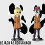 MLP Apple jack as Rorschach