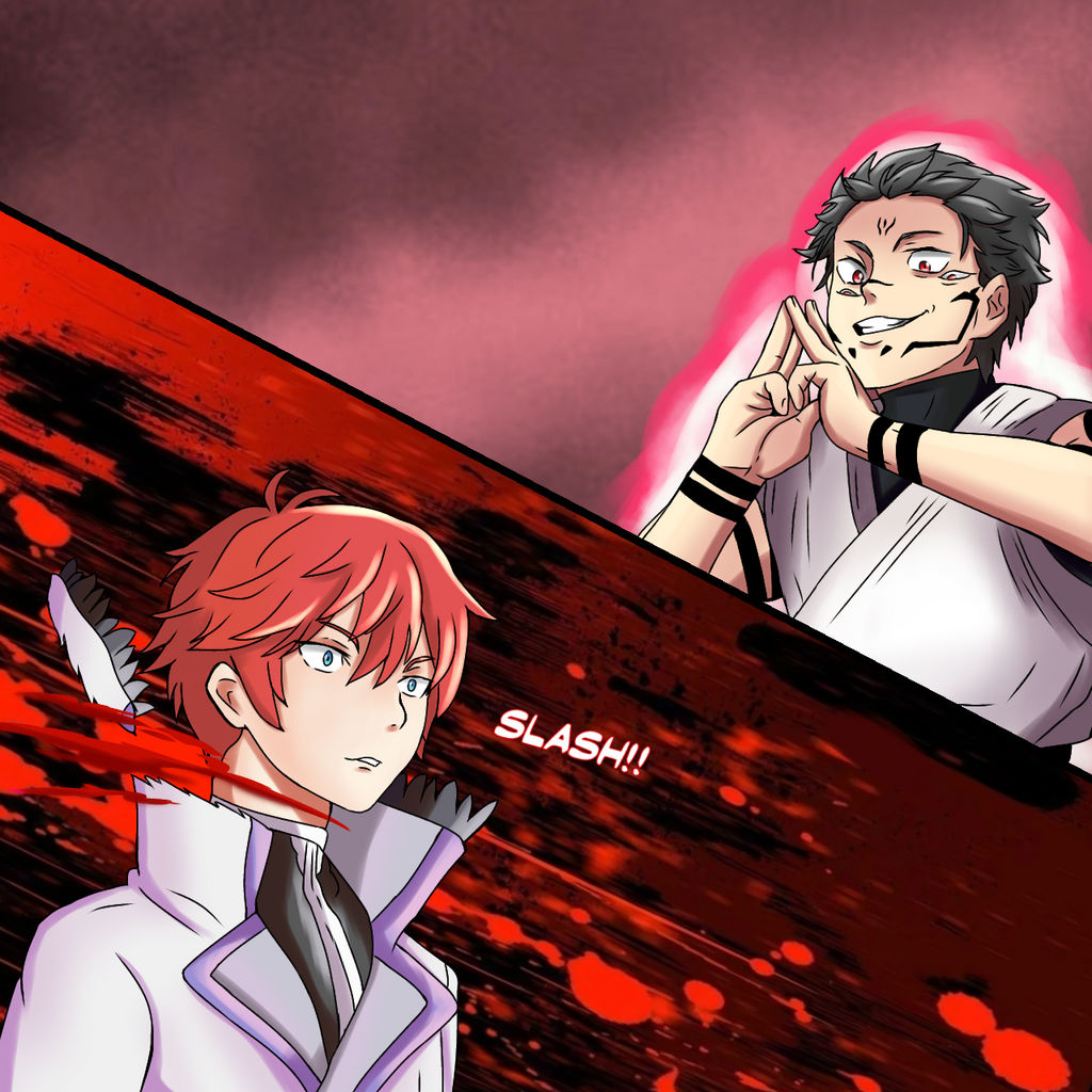 Subaru Sukuna Cuts Reinhard by Deidrax on DeviantArt