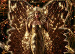 Golden winged angel