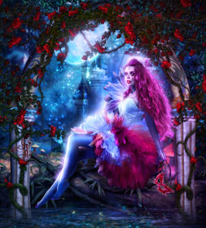 Secret Enchanted Rose's Garden